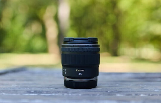 Canon Пълен кадър Фотообектив 45mm f/1.2 STM Фиксиран за Канон РФ Монтаж Черен