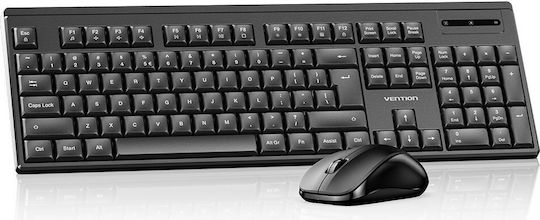 Vention Vention Kabelloses Tastatur & Maus Set Englisch (US)