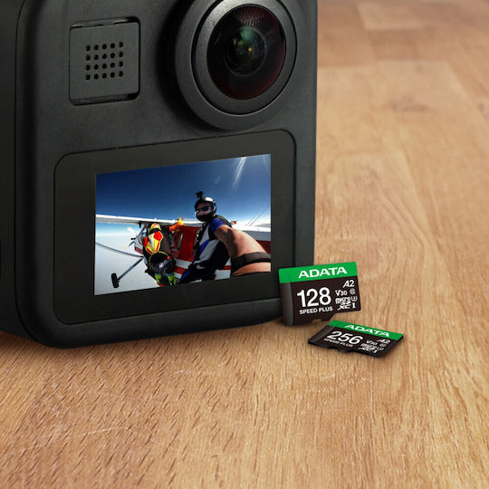Adata microSDXC 128GB U3 V30 A2 UHS-I 180MB/s with Adapter