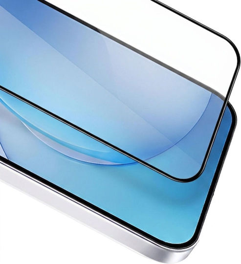 Avizar Full Glue Tempered Glass Screen Protector Oppo Reno 16 16 Pro Black Transparent