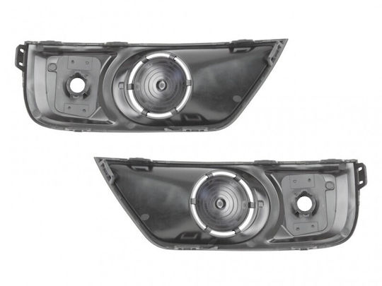 Bumper Mask Renault Master III Parking Sensor Opening Support Left Side 263366460R