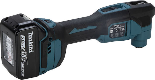 Makita DTM53RTJX1 Παλινδρομικό Πολυεργαλείο Brushless 18V 2x5Ah με Ρύθμιση Ταχύτητας