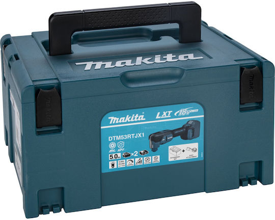 Makita DTM53RTJX1 Παλινδρομικό Πολυεργαλείο Brushless 18V 2x5Ah με Ρύθμιση Ταχύτητας