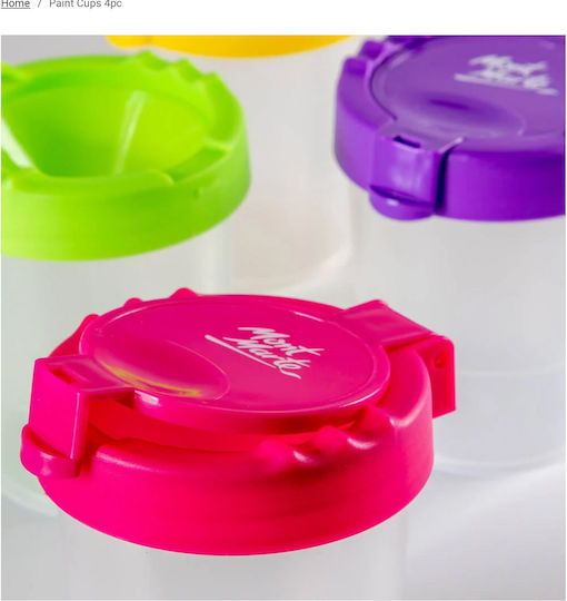 Mont Marte Painting Cups 4pcs