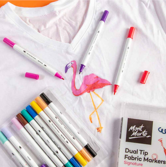 Mont Marte Textile Marker Set 12pcs