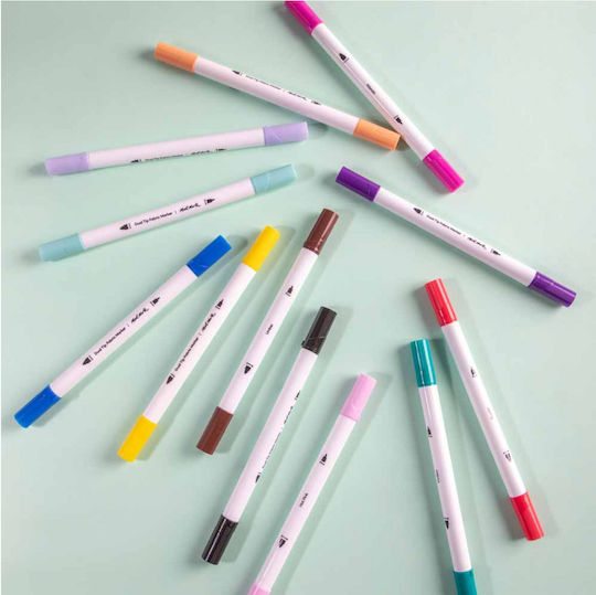Mont Marte Textile Marker Set 12pcs