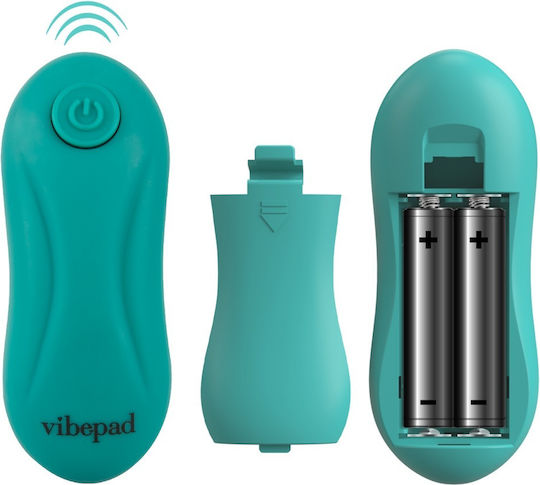 You2Toys Vibepad Διπλός Δονητής με Απομακρυσμένο Έλεγχο Τιρκουάζ