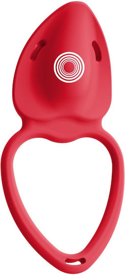 You2Toys Strap-on Lay-on Vibe Δονητής με Απομακρυσμένο Έλεγχο Κόκκινος