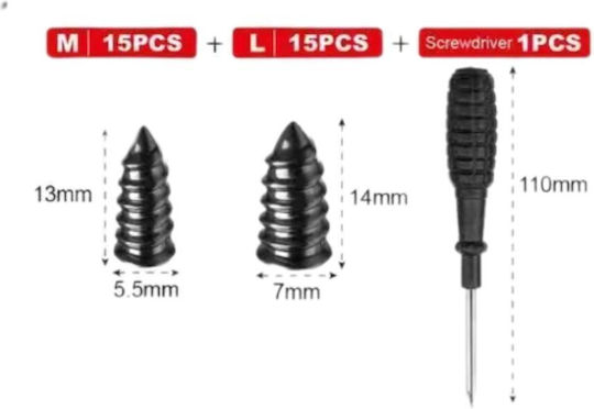 Reifenreparaturset Rchang 30+1 Stück W17379 Rl16427