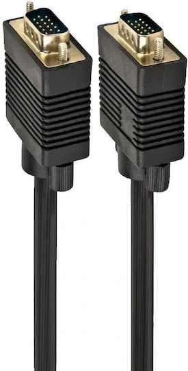 Gembird Cable VGA male - VGA male Μαύρο 15m (CC-PPVGA-15M-B)