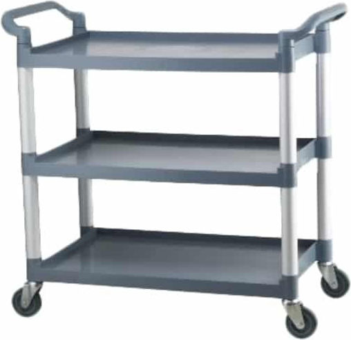 GTSA Commercial Kitchen Food Cart with 3 Levels H96xW107xD50cm