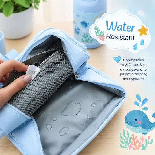 Kinder Isolierte Lunchtasche Marcus Wasserdichte Flasche Sealife