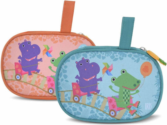 Iris Barcelona Kinder Lunchtasche Isoliert Blau 17x17cm