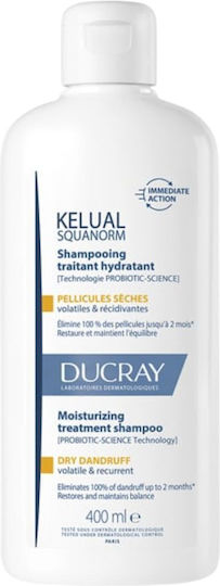 Ducray Kelual Squanorm Șampon Uscat Împotriva Mătreții și a Mătreții UsCate 400ml