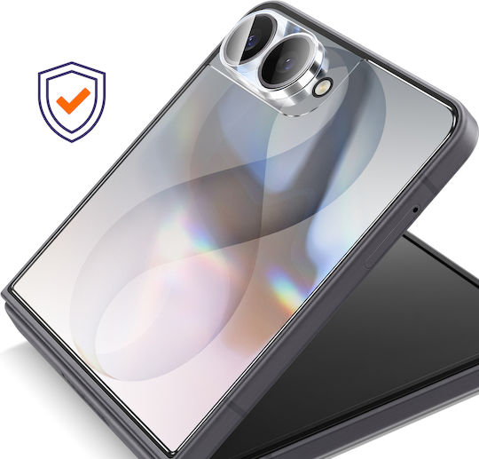Imak Hd Tempered Glass Galaxy Z Flip 8 Ecran Exterior Și Cameră Transparent
