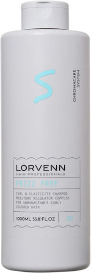Lorvenn Frizz Free Shampoos Glättung & Glanz für Lockige Haare 1000ml