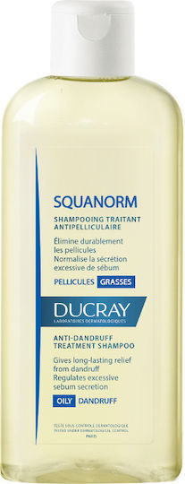 Ducray Squanorm Шампоан Против Пърхот и Суха Кожа за Суха Коса 200ml