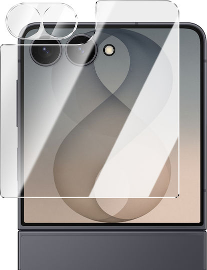 Imak Hd Tempered Glass Galaxy Z Flip 8 Ecran Exterior Și Cameră Transparent