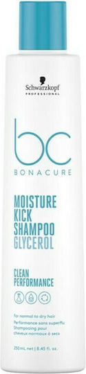 Schwarzkopf Bonacure Moisture Kick Glycerol Shampoos Hydration for Fragile, Αντι-Θραύση Hair 1000ml