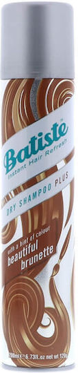 Batiste Beautiful Brunette Dry Shampoos for Coloured Hair 200ml