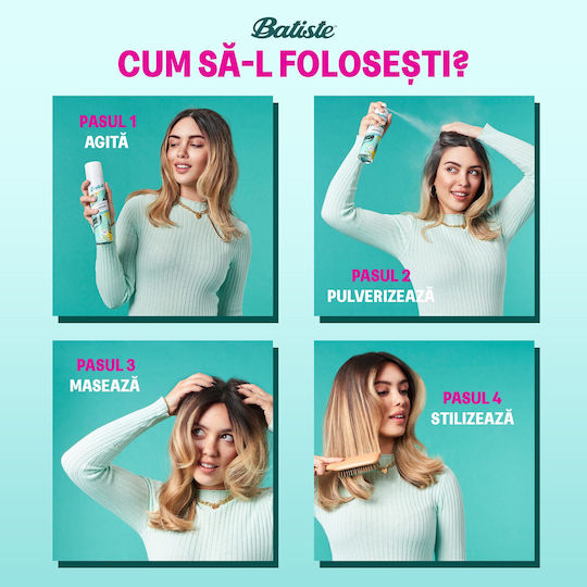 Batiste Beautiful Brunette Dry Shampoos for Coloured Hair 200ml