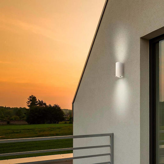 Bot Lighting Wall-Mounted Outdoor Spot Light GU10 IP54 Double Beam