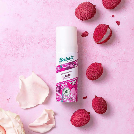 Batiste Blush Șampon Uscat Pentru Volum și Păstrarea Culorii Pentru Toate Tipurile de Păr 50ml