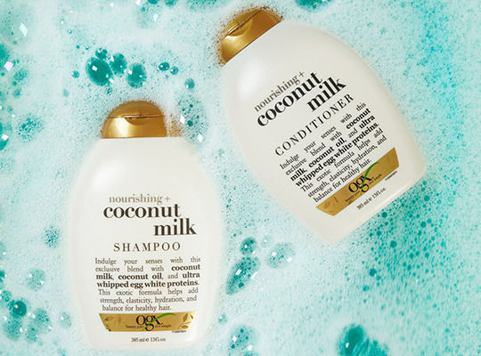 OGX Nourishing + Coconut Milk Шампоан Възстановяване/Подхранване и Хидратация за Всички Типове Коса 385ml
