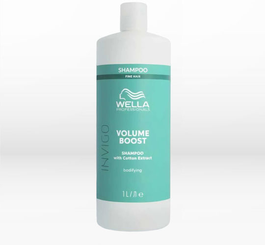Wella Profesionnals Invigo Volume Boost Bodifying Σαμπουάν Όγκου & Λείανσης για Ξηρά Μαλλιά Μαλλιά 1000ml