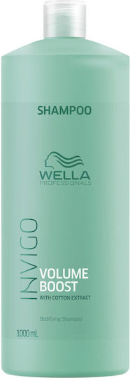 Wella Profesionnals Invigo Volume Boost Bodifying Σαμπουάν Όγκου & Λείανσης για Ξηρά Μαλλιά Μαλλιά 1000ml