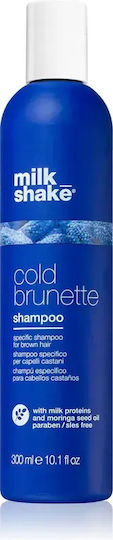 Milk Shake Cold Brunette Σαμπουάν Αναδόμησης/Θρέψης & Ενυδάτωσης για Βαμμένα Μαλλιά 300ml