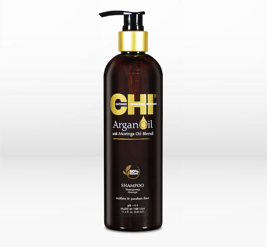CHI Argan Oil Shampoos Reconstruction/Nourishment & Hydration for Oily Hair 340ml