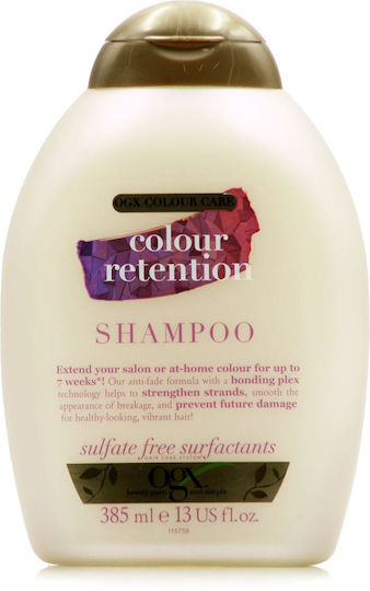 OGX Colour Retention Șampon Hidratant și pentru Păstrarea Culorii pentru Păr Vopsit 385ml