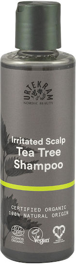 Urtekram Tea Tree Sampon De Par Organic Pentru Scalp Iritat Împotriva Mătreții Pentru Scalp Sensibil Pentru Toate Tipurile De Păr 250ml