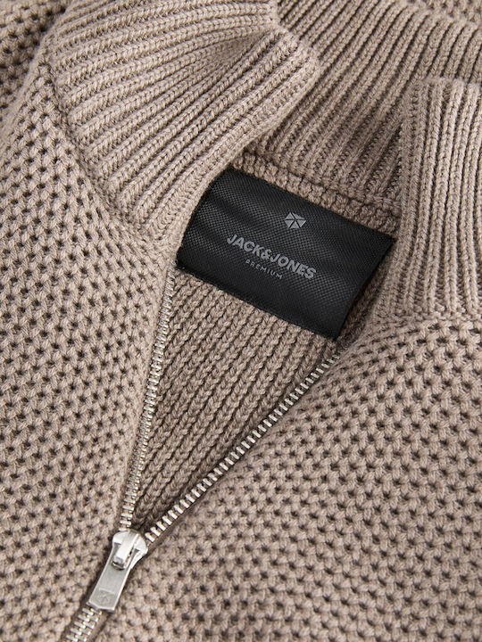 Ανδρική Ζακέτα Πλεκτή Walnut