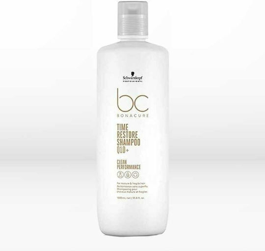 Schwarzkopf Bonacure Time Restore Σαμπουάν Αναδόμησης/Θρέψης για Όλους τους Τύπους Μαλλιών 1000ml