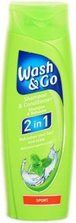 Wash & Go Σαμπουάν κατά της Πιτυρίδας για Όλους τους Τύπους Μαλλιών 200ml