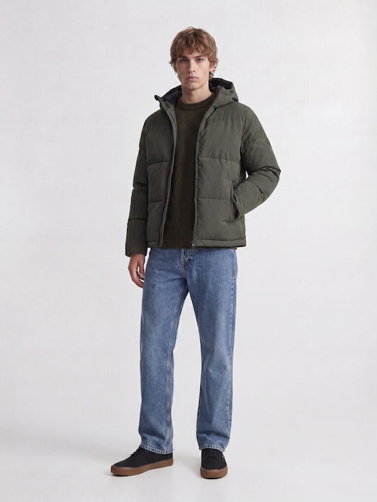 Herren Puffer Jacke Rosin