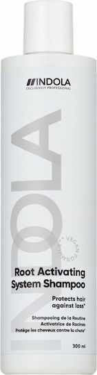Indola Professional Root Activating System Σαμπουάν κατά της Τριχόπτωσης για Εύθραυστα Μαλλιά 300ml