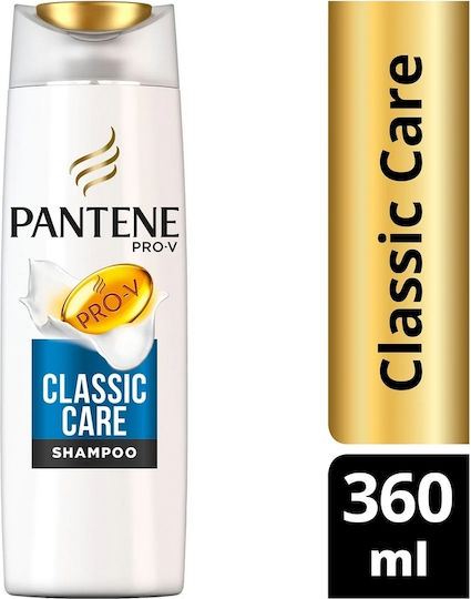 Pantene Pro-V Clean & Care Σαμπουάν Αναδόμησης/Θρέψης & Λάμψης για Κανονικά Μαλλιά 360ml