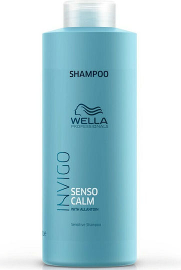 Wella Invigo Balance Senso Calm Shampoos for Sensitive Scalp for Fragile, Αντι-Θραύση Hair 1000ml