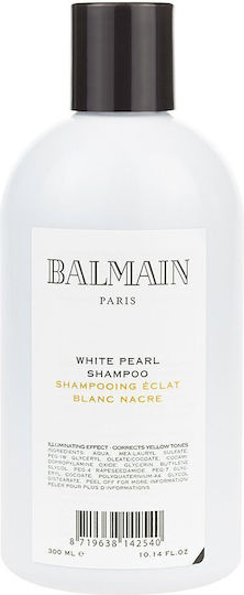Balmain Paris Paris Illuminating White Pearl Sampon De Par Reconstrucție/Hrană Și Hidratare Pentru Toate Tipurile De Păr 300ml