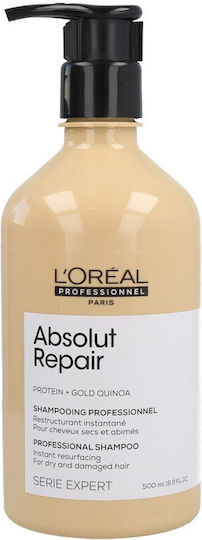 L'Oréal Professionnel Absolut Repair Sampon De Par Reconstrucție/Hrană Și Hidratare Pentru Păr Uscat 500ml