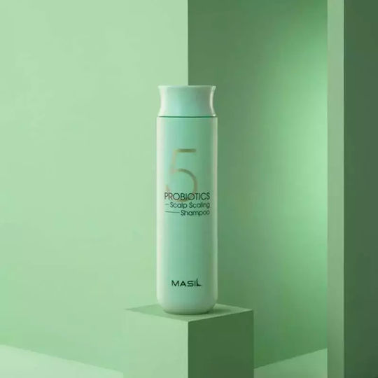 Masil 5 Probiotics Scalp Scaling Shampoo Probiotic Shampoo For Deep Cleansing Sulfate-Free 300ml