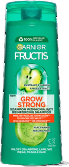 Garnier Fructis Grow Strong Shampoos Reconstruction/Nourishment for Damaged Hair 400ml