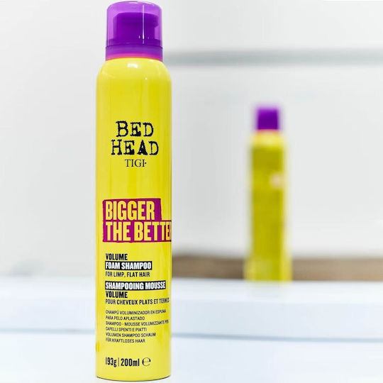 Tigi Bigger The Better Шампоан Хидратация И Натрупване На Маса За Всички Типове Коса 200мл