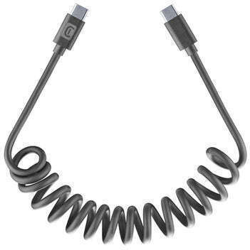Spiral Usb-c To Usb-c Cable 1.2 M Black