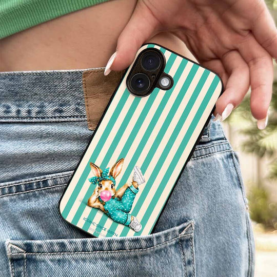 Калъф Sonique Stripe Stories Series Honor 50 5g Nova 9 Iconic Заек