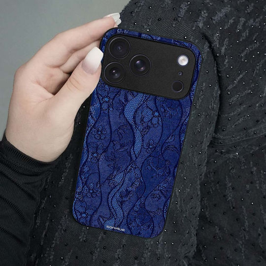 Husă Sonique Diva Series Samsung Galaxy M15 5g Albastră Dantelă