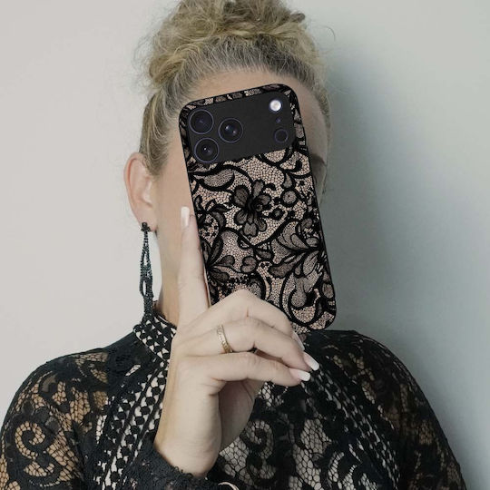 Калъф Sonique Diva Series Samsung Galaxy M35 5g Черна Дантела